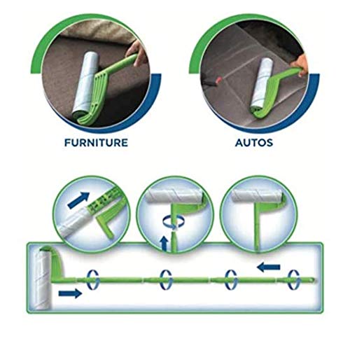 ليو بكرة تنظيف ليو مع عبوة إعادة تعبئة، عبوة واحدة، 3 عبوات أو 6 عبوات، تصل إلى 300 ورقة (بكرة ميجا واحدة) - Image 5